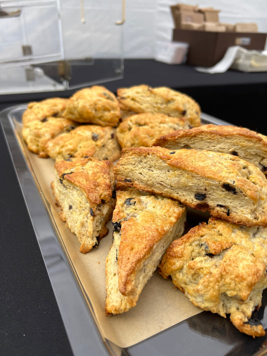 Dark Chocolate Cherry Scone